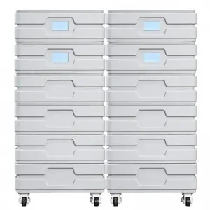 High-voltage storage LiFePo4 battery with stackable design